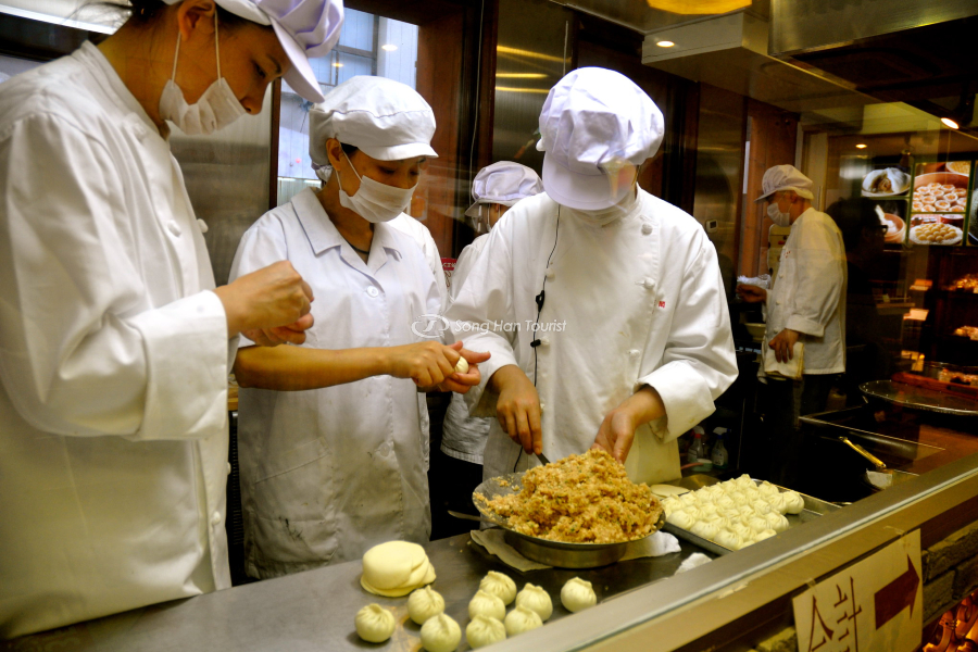 Công đoạn chế biến Chin Sen Bi