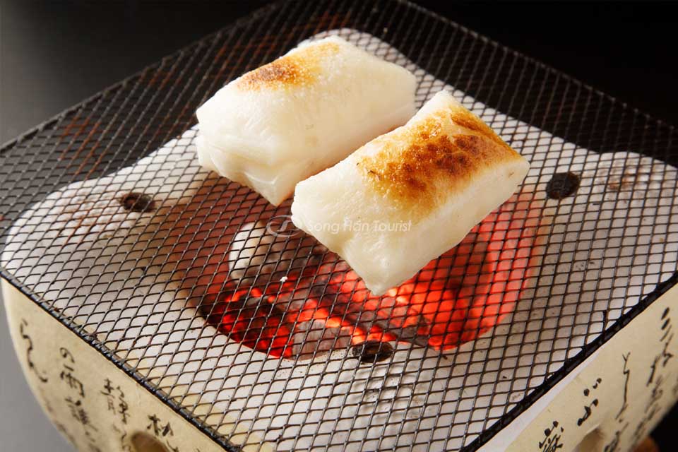 Yakimochi - một trong những loại mochi Nhật Bản