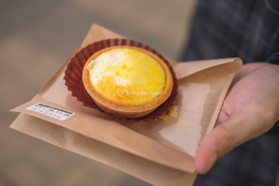 Bánh Cheese Tart với hương thơm quyến rũ