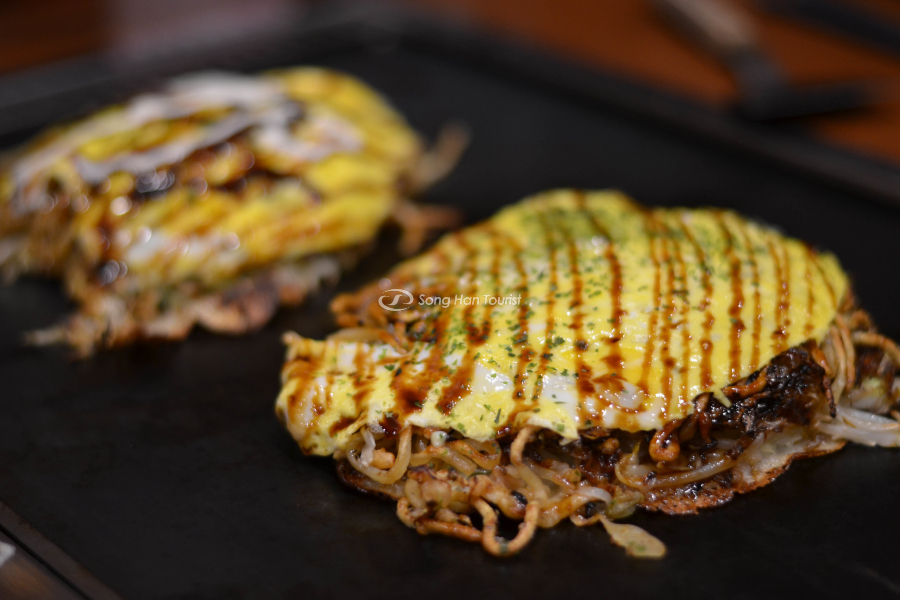 Bánh xèo Nhật thơm ngon, bổ dưỡng