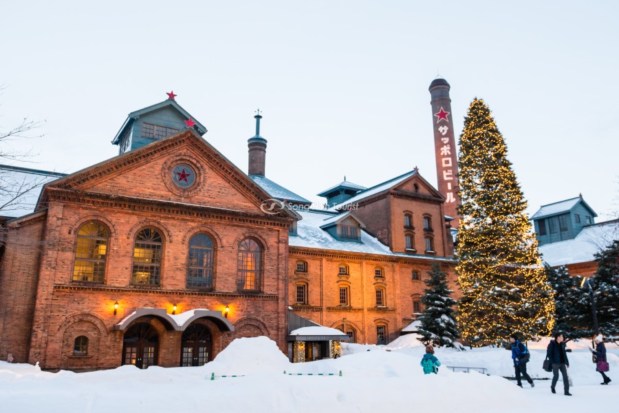 Bảo tàng Bia Sapporo mùa đông
