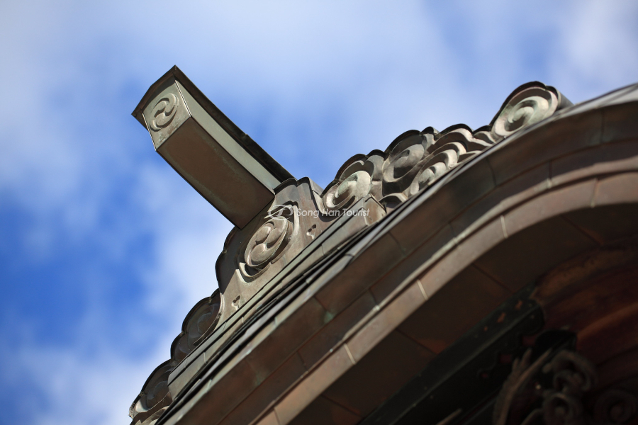 Biểu tượng quen thuộc ở đền thờ