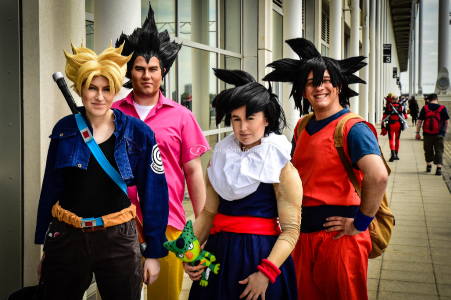 Bộ truyện 7 viên ngọc rồng với được cosplayers