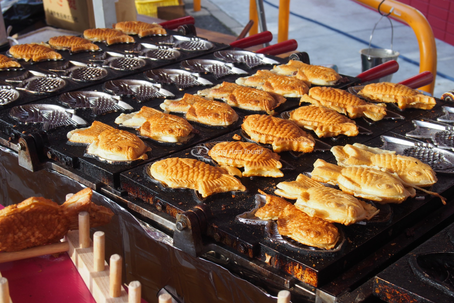 Các khuôn nướng Taiyaki quen thuộc