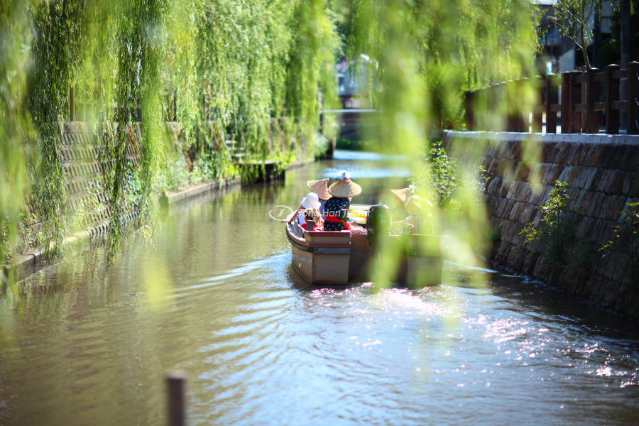Cảnh tượng yên bình nhiều người yêu thích khi ngồi thuyền