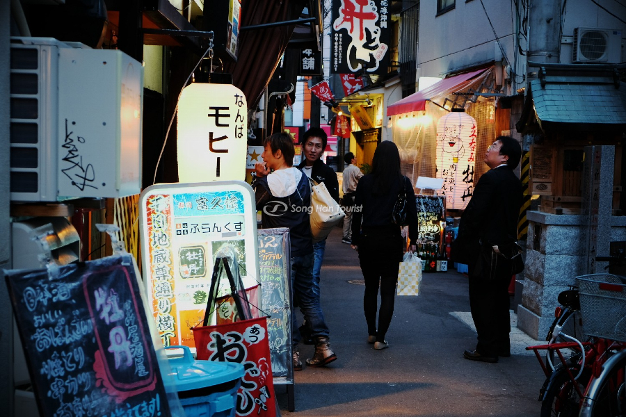 Chọn lựa hàng quán với các món ăn ẩm thực Osaka khi đến Uranamba