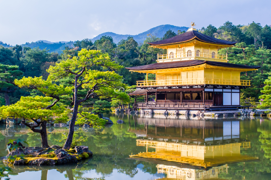 Chùa Vàng Kinkakujin tuyệt đẹp 