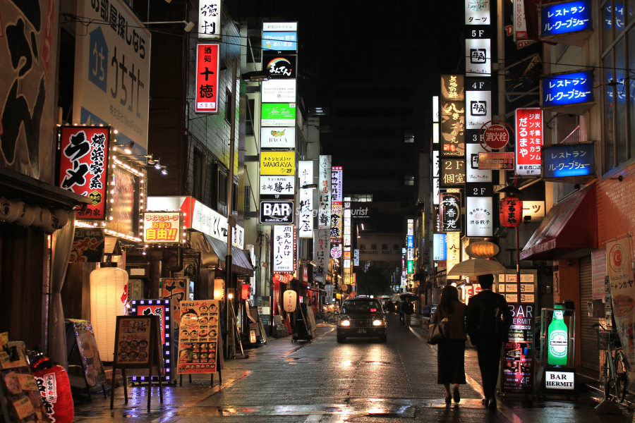 Đường phố Nhật có địa chỉ khác với hầu hết các quốc gia