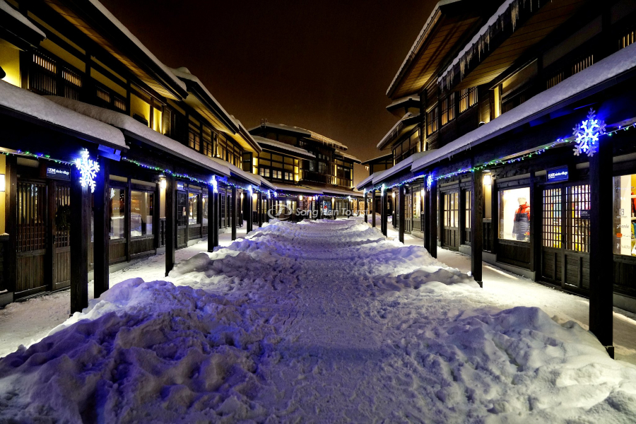 Hilton Niseko vào một ngày mùa đông