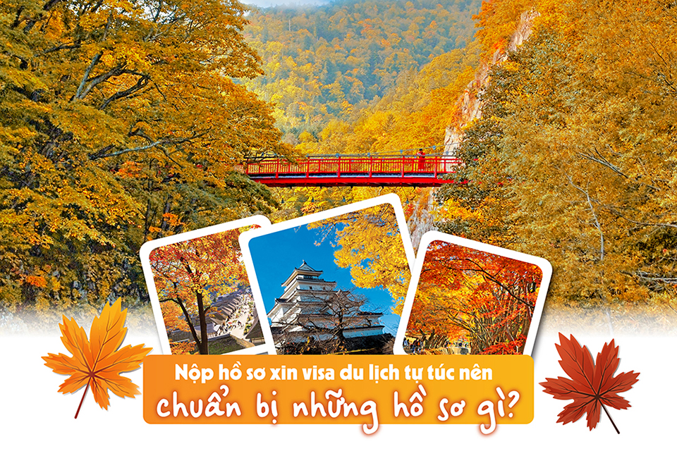 hồ sơ xin visa du lịch nhật bản tự túc cần có