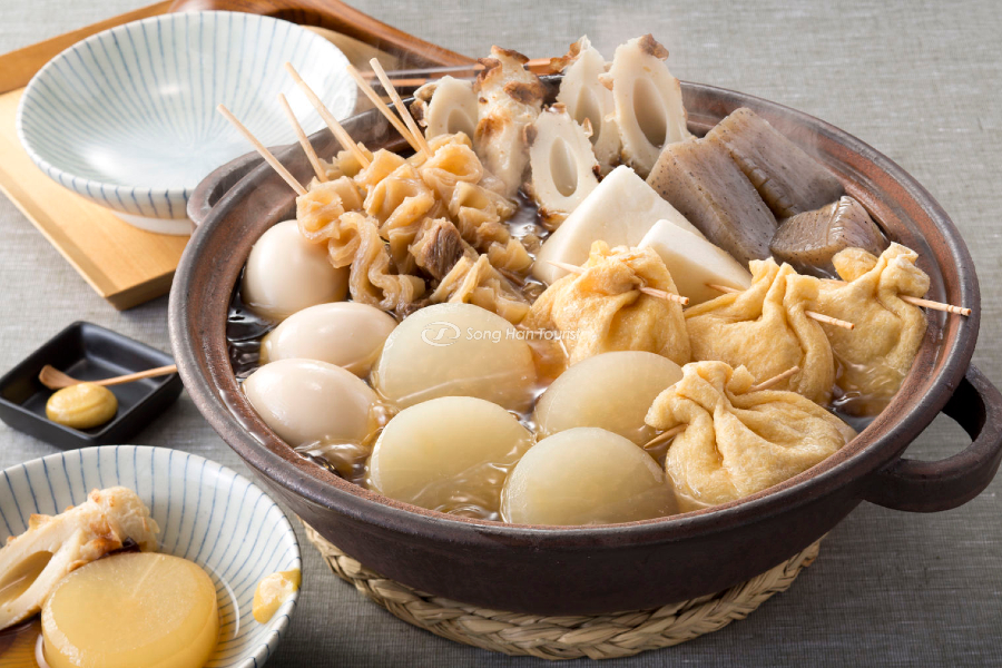 Lẩu Oden nóng hổi thơm ngon