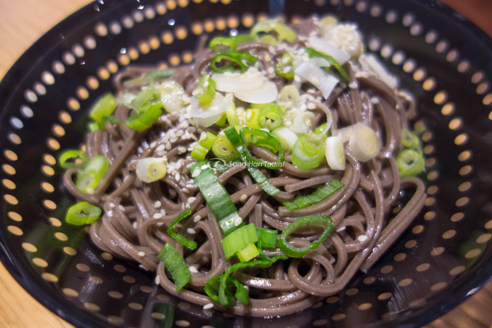 Mì Soba với nguyên liệu từ bột kiều mạch 