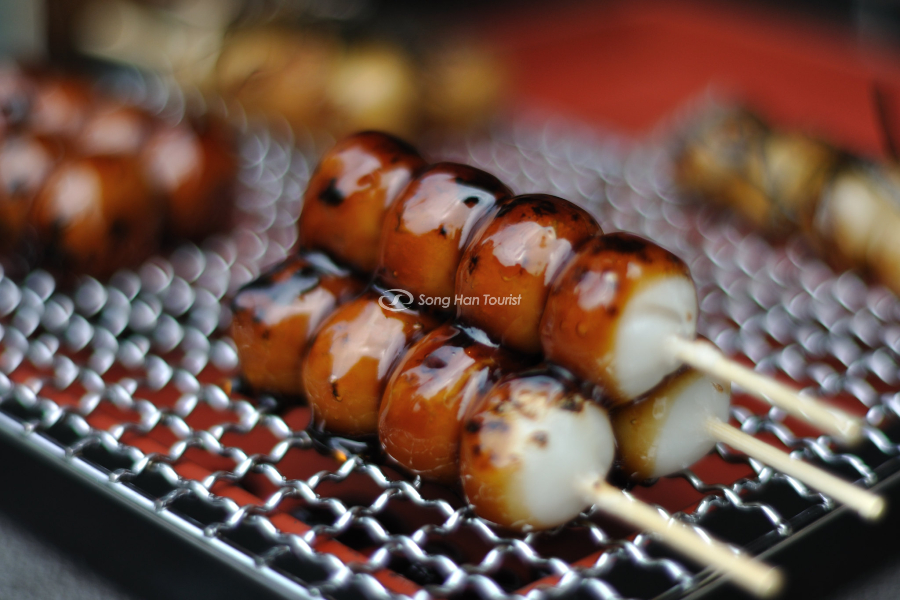 Món bánh dango quen thuộc của người dân xứ hoa anh đào