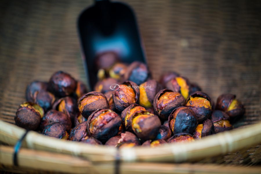 Món hạt dẻ nướng thơm phức