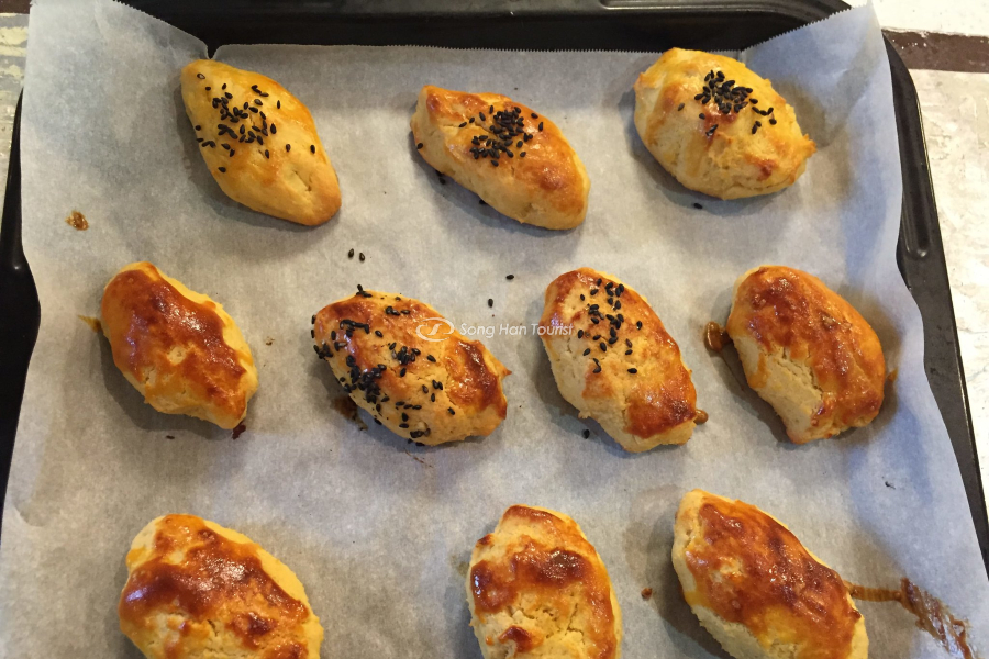 Món khoai nghiền nướng béo ngậy