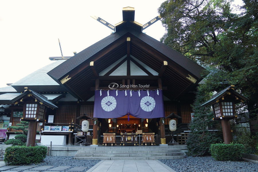 The temple was built with special architecture