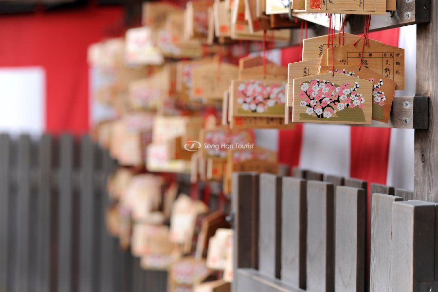 Những miếng gỗ ghi lời cầu nguyện