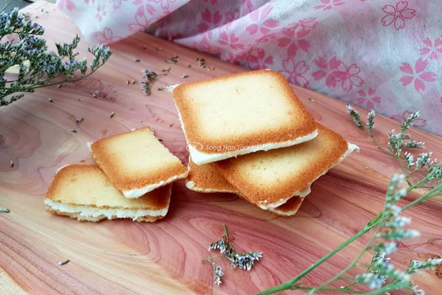 Phần nhân chocolate trắng độc đáo