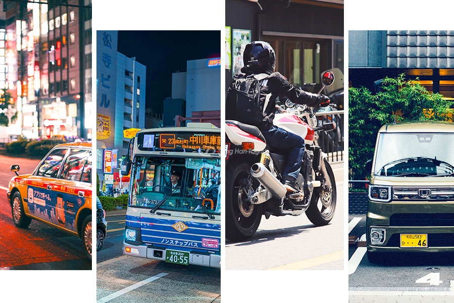 Phương tiện di chuyển tại Nhật
