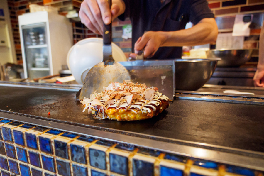 Tham gia Hiroshima Tour để có cơ hội làm bánh xèo tại xứ Phù Tang