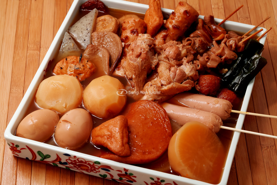 Thưởng thức nhiều hương vị khác nhau trong món Oden