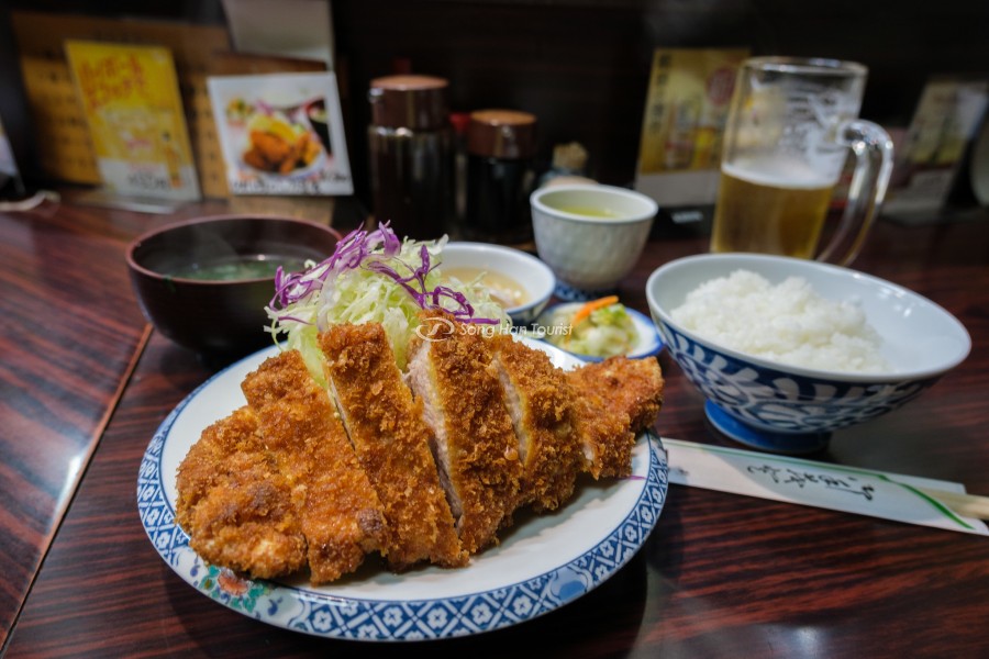 Tonkatsu làm từ thịt heo Kagoshima