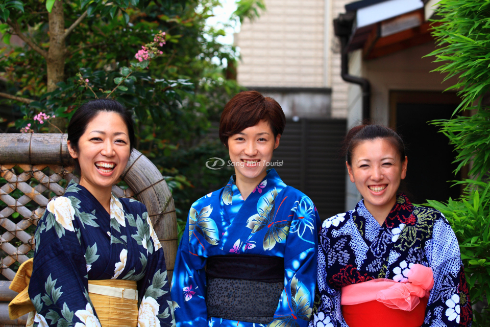 Trang phục Yukata ấn tượng 