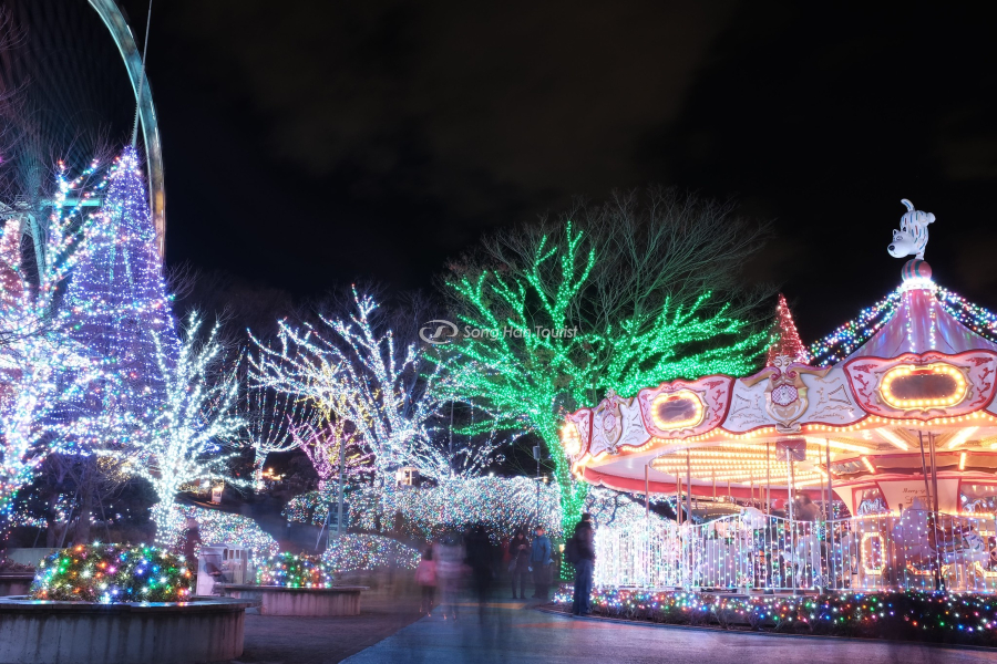 Yomiuri vào ban đêm cực kỳ lung linh