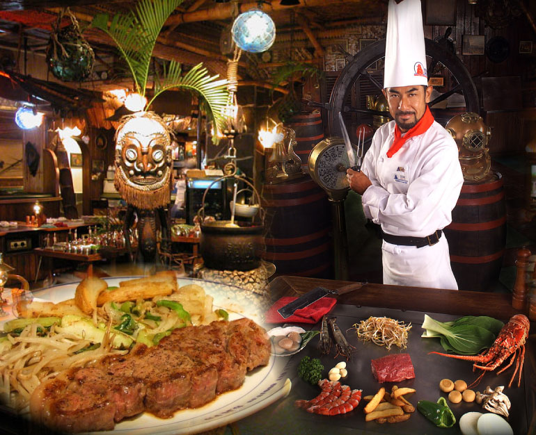 THƯỞNG THỨC SET BEEFSTEAK TEPPANYAKI TẠI CHUỖI NHÀ HÀNG SAM NỔI TIẾNG Ở OKINAWA