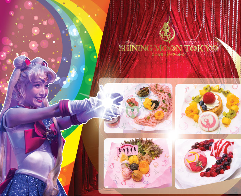 Sailor Moon show restaurant - SHINING MOON TOKYO