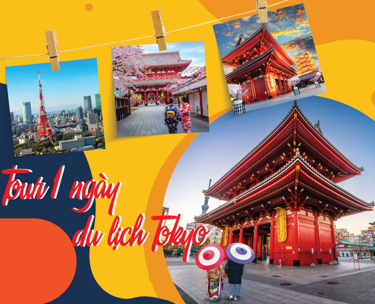 DU LỊCH TOKYO TRỌN VẸN CÙNG TOUR 1 NGÀY