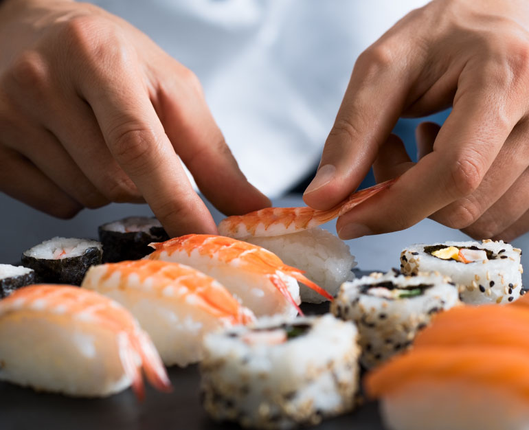 DU LỊCH NHẬT BẢN TỰ TÚC - TRẢI NGHIỆM LÀM  SUSHI