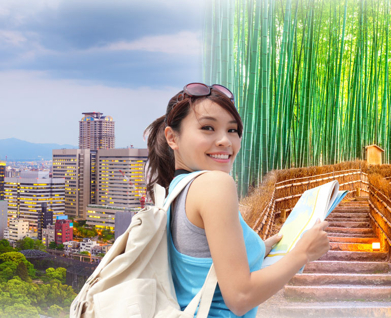 DU LỊCH OSAKA - KYOTO CÙNG KYOTO-OSAKA SIGHTSEEING PASS