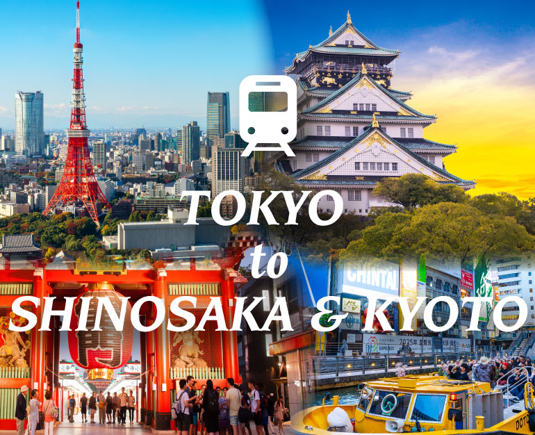 DU LỊCH TOKYO ĐI ĐẾN OSAKA - KYOTO THUẬN TIỆN, TIẾT KIỆM THỜI GIAN BẰNG SHINKANSEN