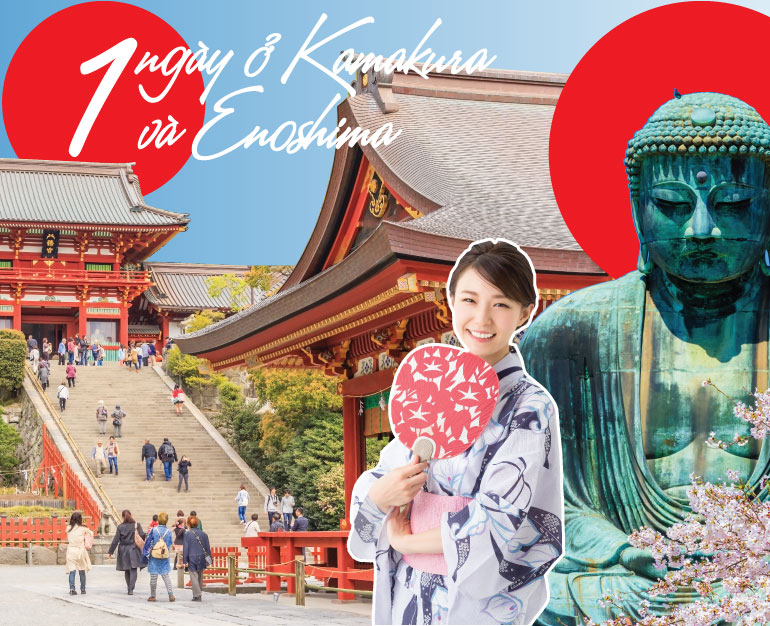 MỘT NGÀY ĐI DU LỊCH NHẬT BẢN Ở KAMAKURA - ENOSHIMA