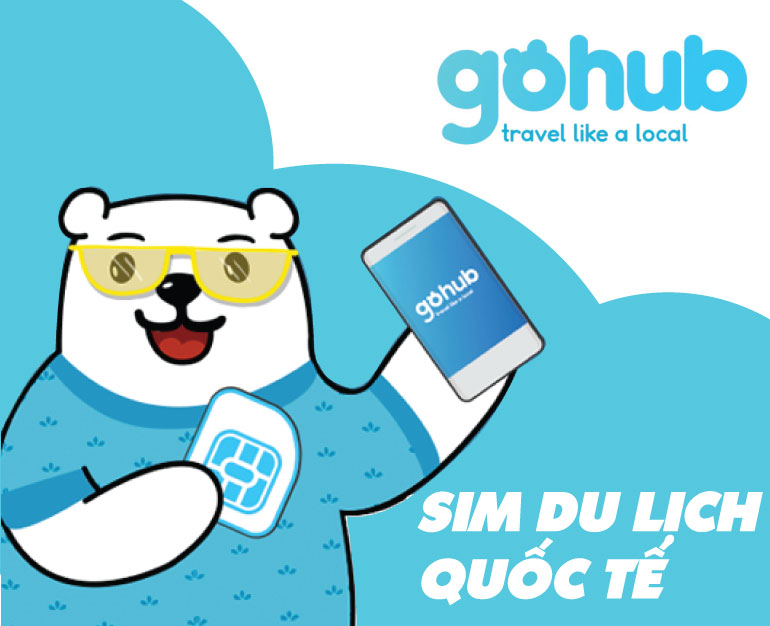VI VU NHẬT BẢN CÙNG  SIM 4G GOHUB